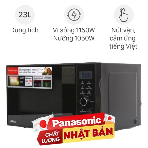 Lò vi sóng có nướng Panasonic NN-GD37HBYUE