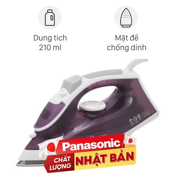 Bàn ủi hơi nước Panasonic NI-M300TVRA 1800W