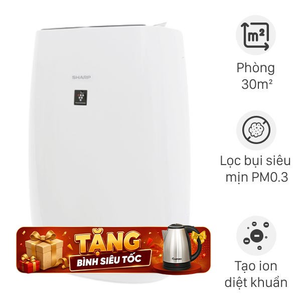 Máy lọc không khí Sharp FP-J40E-W 23W