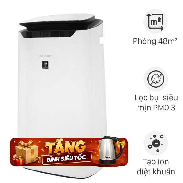 Máy lọc không khí Sharp FP-J60E-W 38W