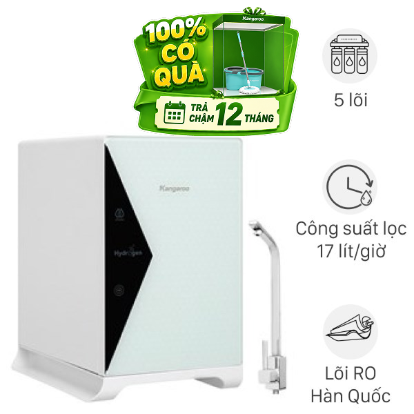 Máy lọc nước RO Hydrogen Kangaroo KG100HU
