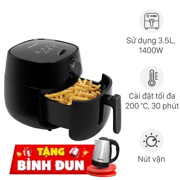 Nồi chiên không dầu Kangaroo 4 lít KG42AF1