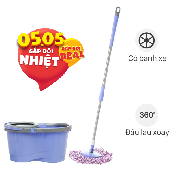 Bộ lau nhà 360 Hommy MH-Xmop