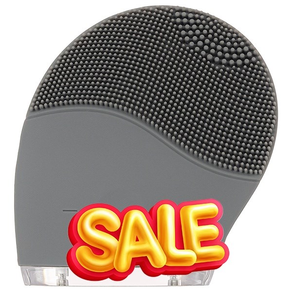 Máy rửa mặt và massage Halio Grey Smoke