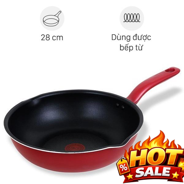 Chảo nhôm sâu chống dính đáy từ Tefal So Chef G1358695