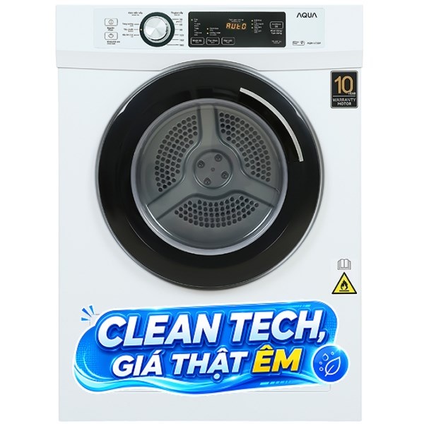 Máy sấy thông hơi Aqua 7 Kg AQH-V700FW