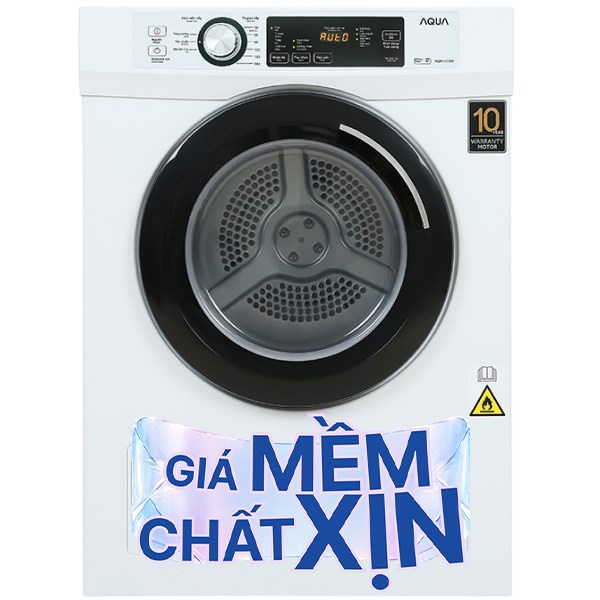 Máy sấy thông hơi Aqua 7 Kg AQH-V700FW