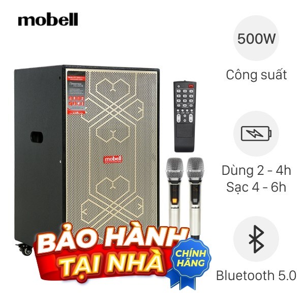 Loa kéo karaoke Mobell MK-6080 500W
