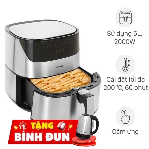 Nồi chiên không dầu Hafele 5 lít AF-T5A (535.43.712)