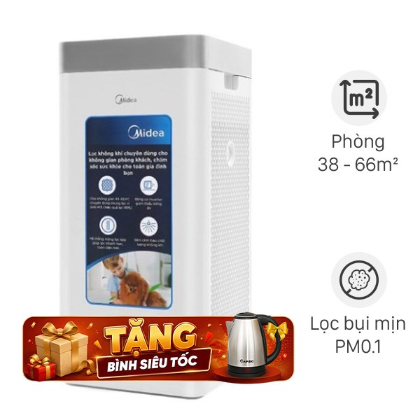 Máy lọc không khí Midea MAP-550GJA32 38W