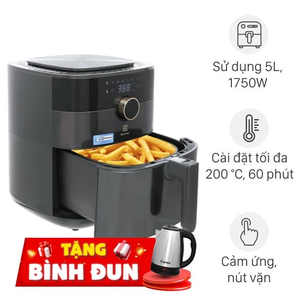 Nồi chiên không dầu Electrolux 5 lít E6AF1-520K