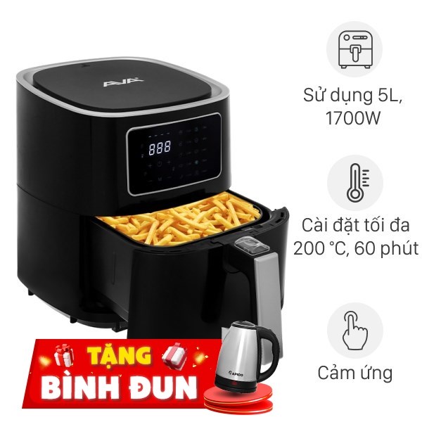 Nồi chiên không dầu AVA 5 lít AF40155D
