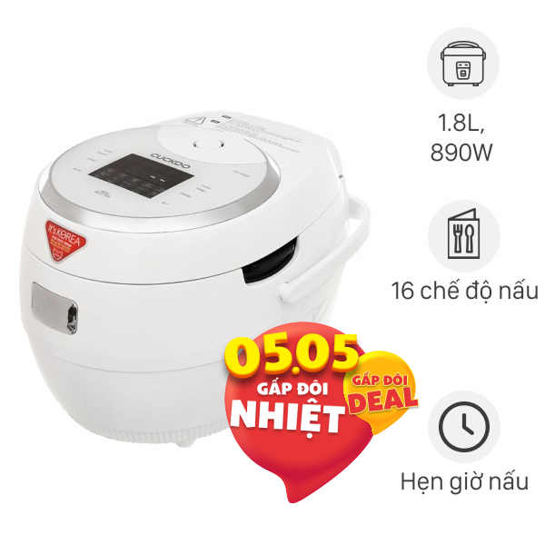 Nồi cơm điện tử Cuckoo 1.8 lít CR-1020F
