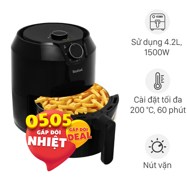 Nồi chiên không dầu Tefal 4.2 lít EY201815