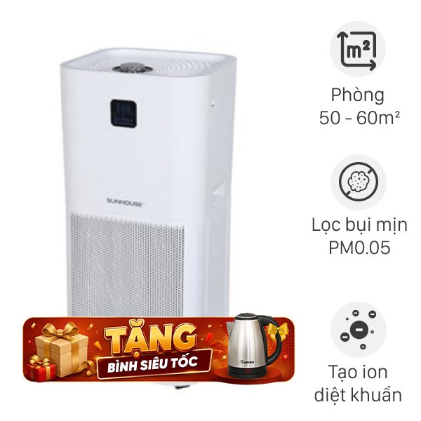 Máy lọc không khí Sunhouse SHD-60AP9760 48W