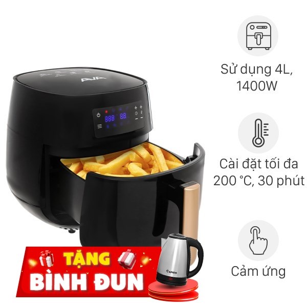 Nồi chiên không dầu AVA 4 lít AF358T