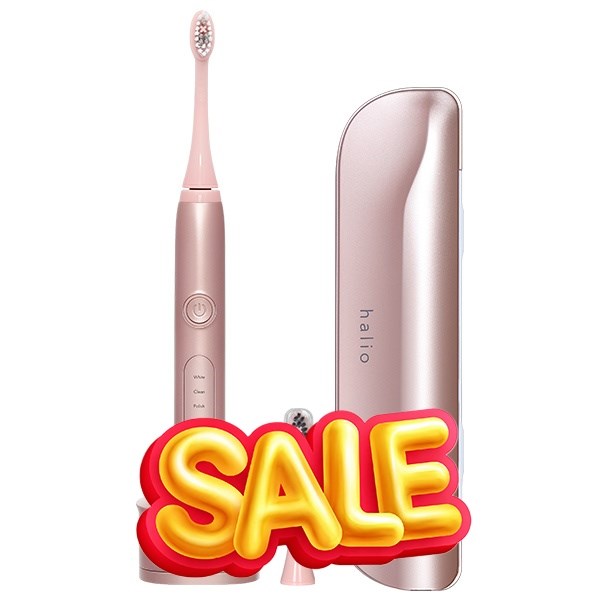 Bàn chải điện Halio Sonic Whitening Pro Rose Gold