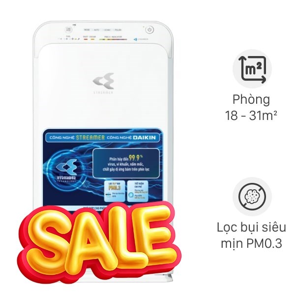 Máy lọc không khí Daikin MC40UVM6-7 23W