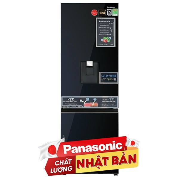Panasonic Inverter 325 lít NR-BV361WGKV