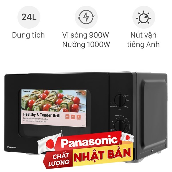 Lò vi sóng có nướng Panasonic NN-GM34NBYUE
