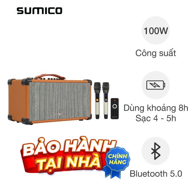 Loa karaoke xách tay Sumico BT-S52