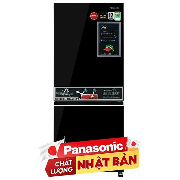 Panasonic Inverter 255 lít NR-BV281BGMV