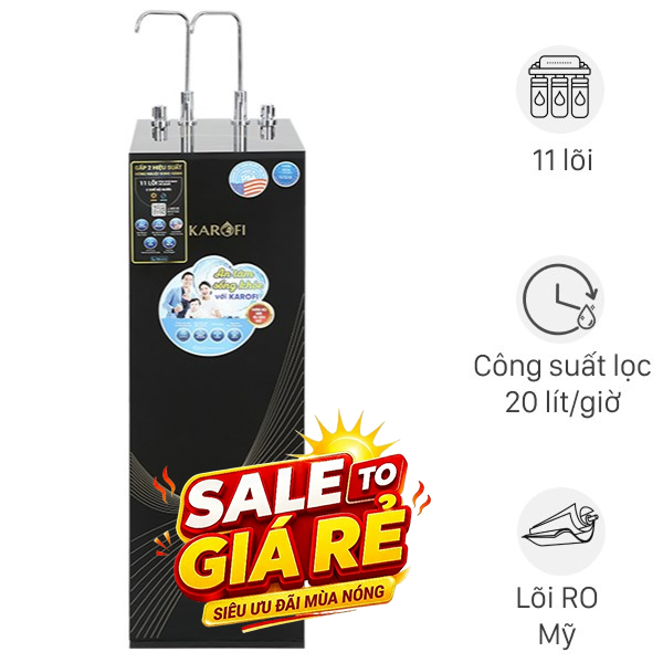 Máy lọc nước RO nóng nguội Karofi KAH-X29