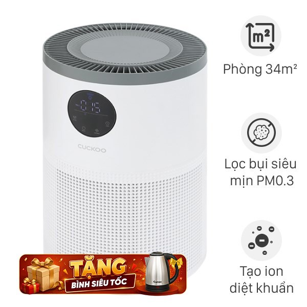 Máy lọc không khí Cuckoo CAC-AF1110FW/WHCKV 30W