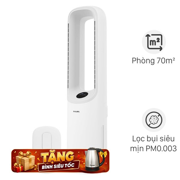 Máy lọc không khí kết hợp quạt Philips AMF765/30 40W