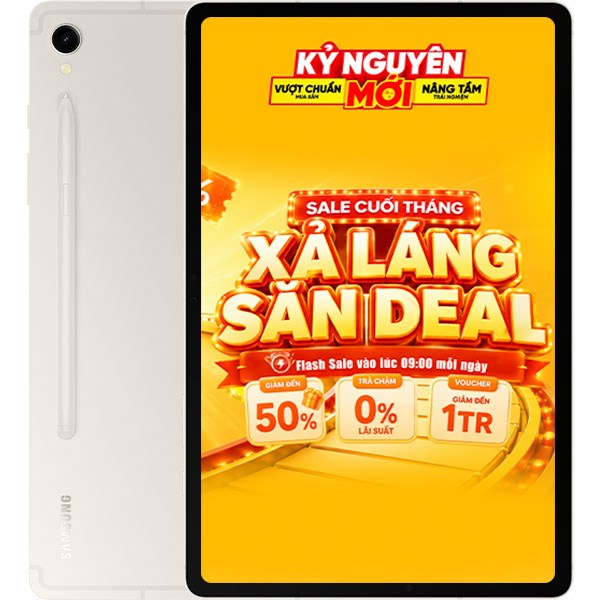 Máy tính bảng Samsung Galaxy Tab S9 WiFi 12GB/256GB
