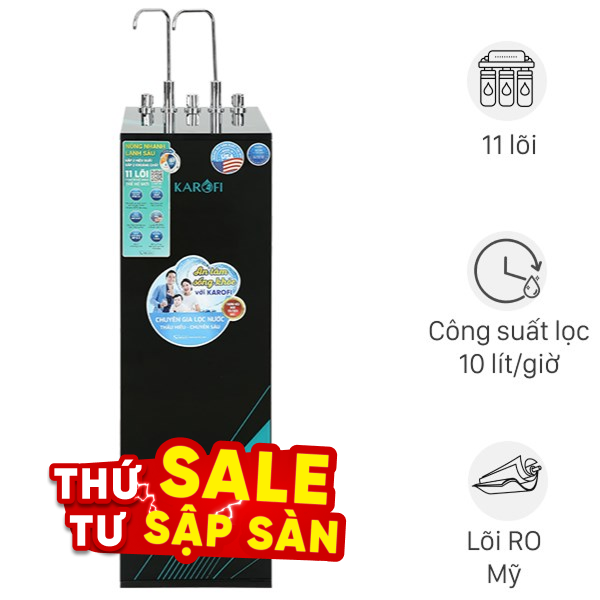 Máy lọc nước RO nóng nguội lạnh Karofi KAD-X58