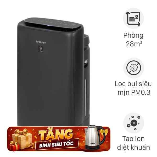 Máy lọc không khí tạo ẩm Sharp KI-N40V-H 29W