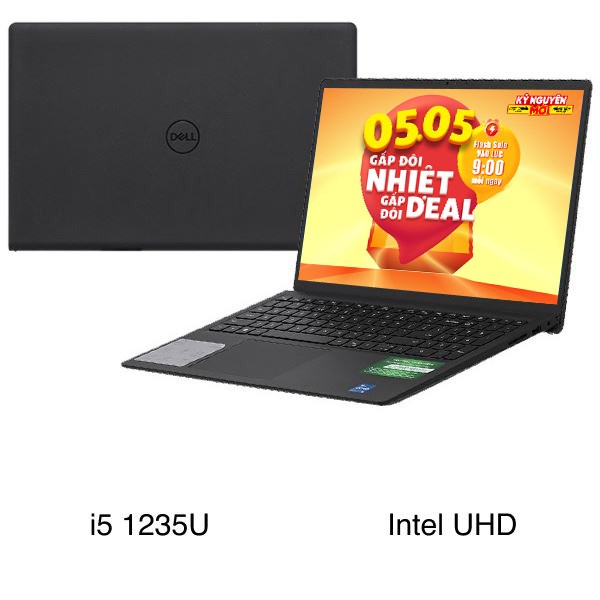 Laptop Dell Inspiron 15 3520 - 71027003 (i5 1235U, 8GB, 512GB, Full HD 120Hz, OfficeHS, KYHD, Win11)