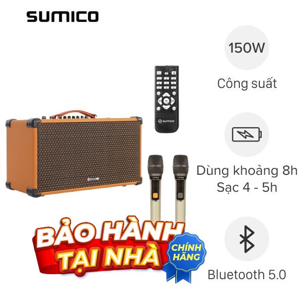 Loa karaoke xách tay Sumico BT-S82