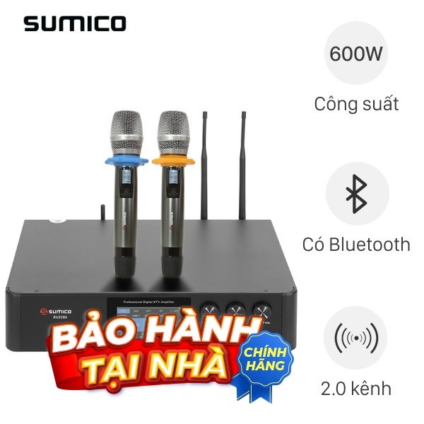 Amply Karaoke Sumico SU2250 600W