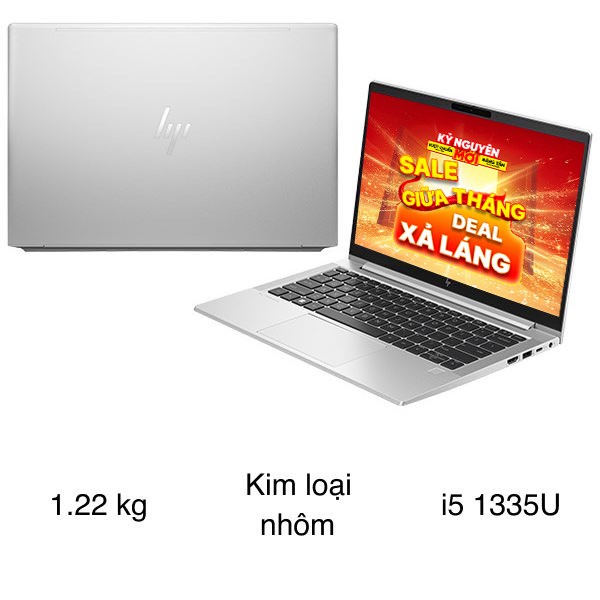 Laptop HP Elitebook 630 G10 i5 1335U (9J0B4PT) - Chính hãng, mua