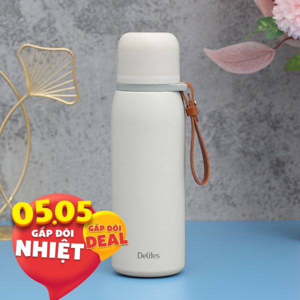 Bình giữ nhiệt nóng lạnh Inox 500 ml Delites Z102
