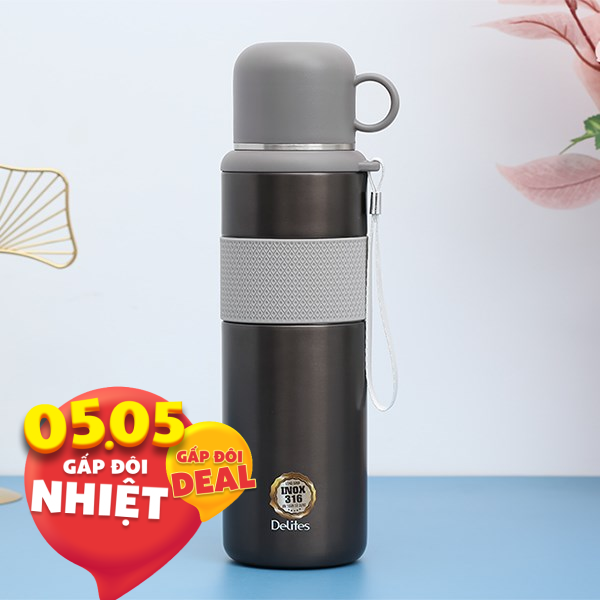 Bình giữ nhiệt nóng lạnh Inox 750 ml Delites Z90A