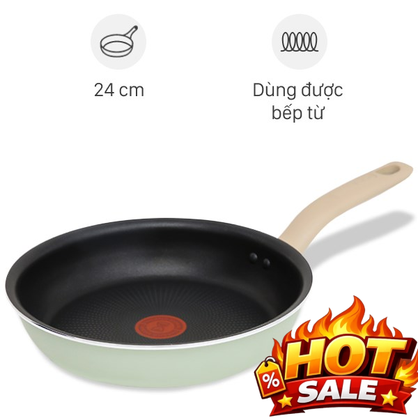 Chảo nhôm chống dính đáy từ Tefal So Matcha G1790495