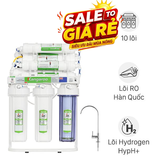 Máy lọc nước RO Hydrogen Kangaroo KGRP10