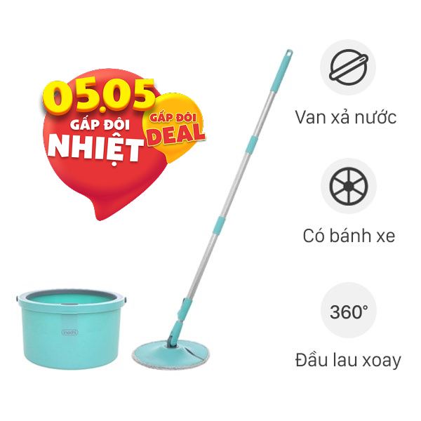 Bộ lau nhà tách nước bẩn Inochi Souji Plus HNK.LNTN.TRSJZZ2