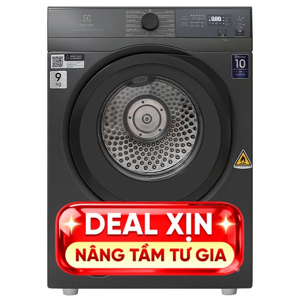 Máy sấy thông hơi Electrolux 9 Kg EDV904N3SC