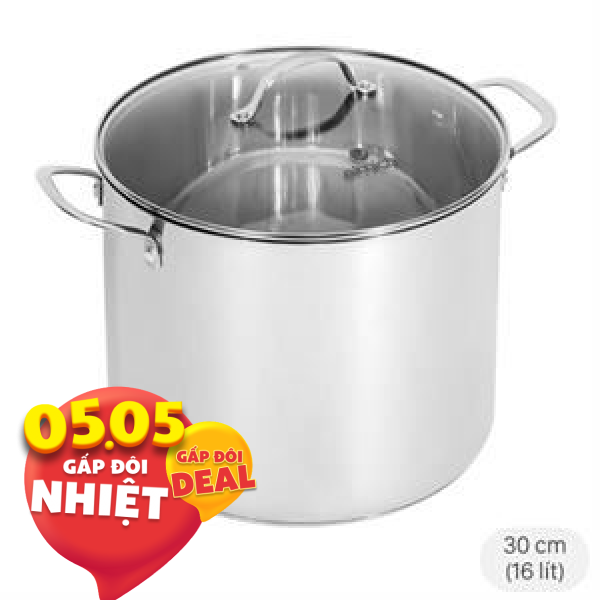 Nồi luộc gà inox 5 đáy Elmich EL-2525IN30