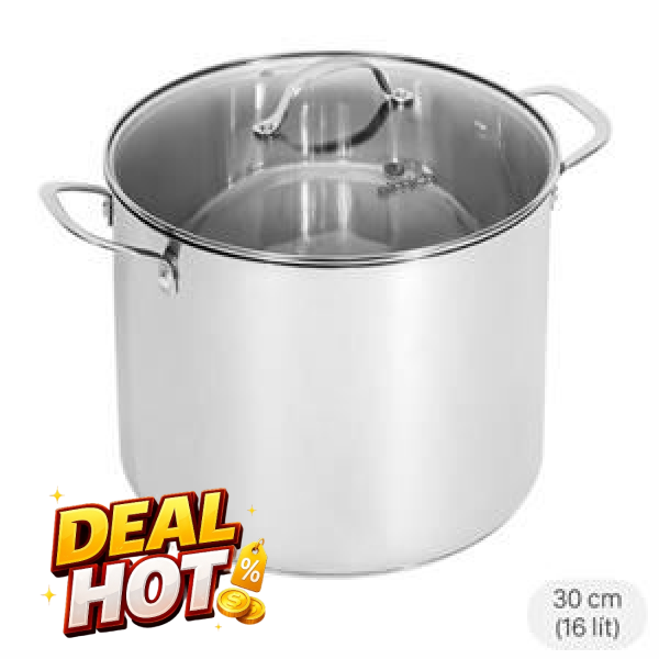 Nồi luộc gà inox 5 đáy Elmich EL-2525IN30