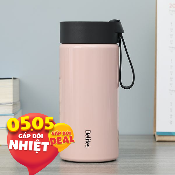 Bình giữ nhiệt nóng lạnh Inox 500 ml Delites XB-24124