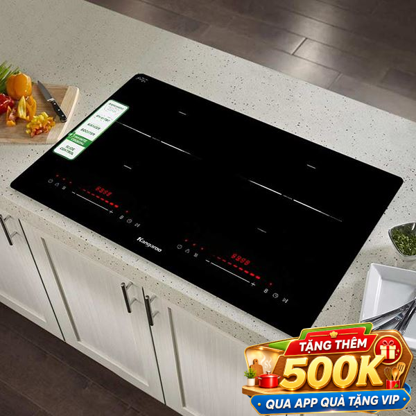 Bếp từ đôi âm Kangaroo KGIC44D1C 4400WMẫu mới