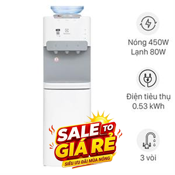Cây nước nóng lạnh Electrolux EDBMFACWF 530W