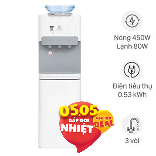 Cây nước nóng lạnh Electrolux EDBMFACWF 530W