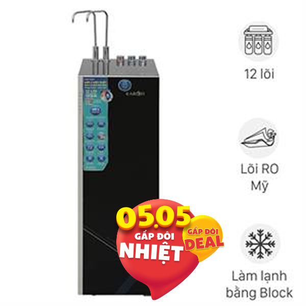 Máy lọc nước RO nóng nguội lạnh Hydrogen Karofi KAD-X69