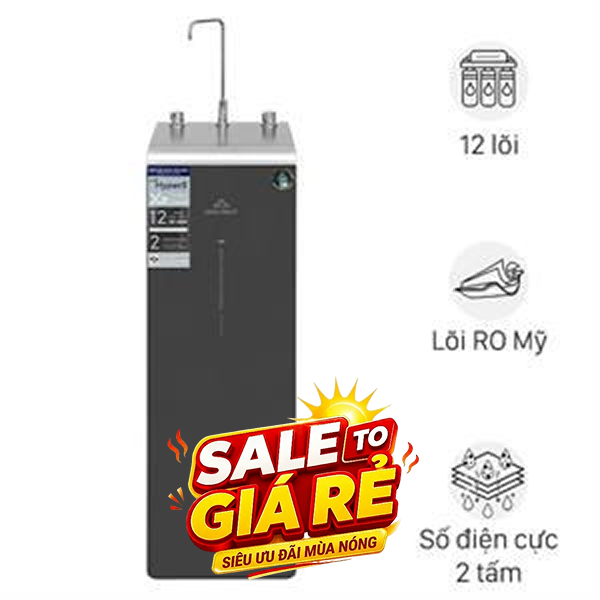 Máy lọc nước RO Hydrogen ion kiềm Hòa Phát HPA856